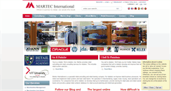 Desktop Screenshot of martec-international.com