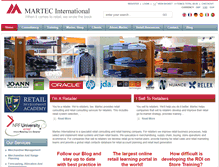 Tablet Screenshot of martec-international.com